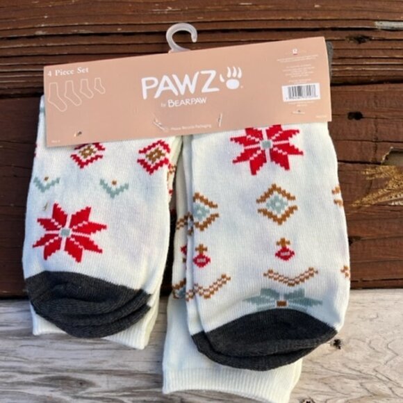 Pawz by Bearpaw - Matching Socks for the whole family-4 pcs - Picture 2 of 2